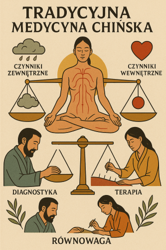 Plakat - tradycyjna medycyna chińska