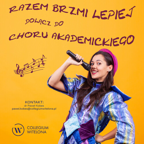 Plakat Chóru Akademickiego