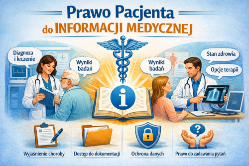 Lekarze tłumaczą pacjentom wyniki badań - informacje dla pacjentów