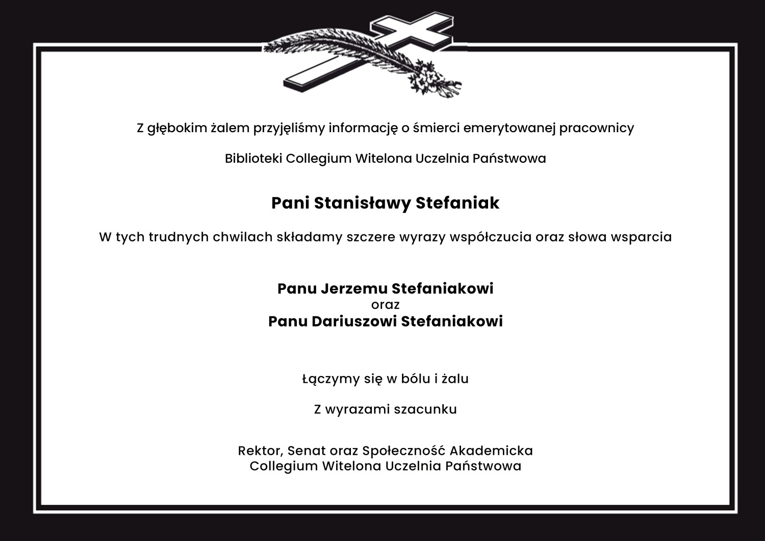 Kondolencje